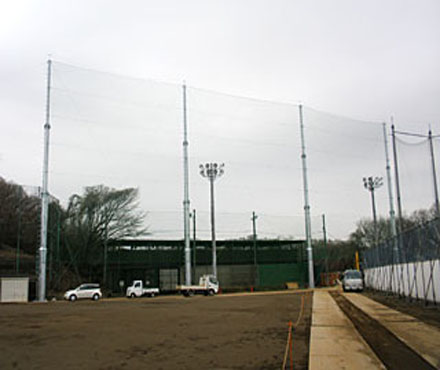 実績写真：慶応高校野球場（神奈川県港北区）